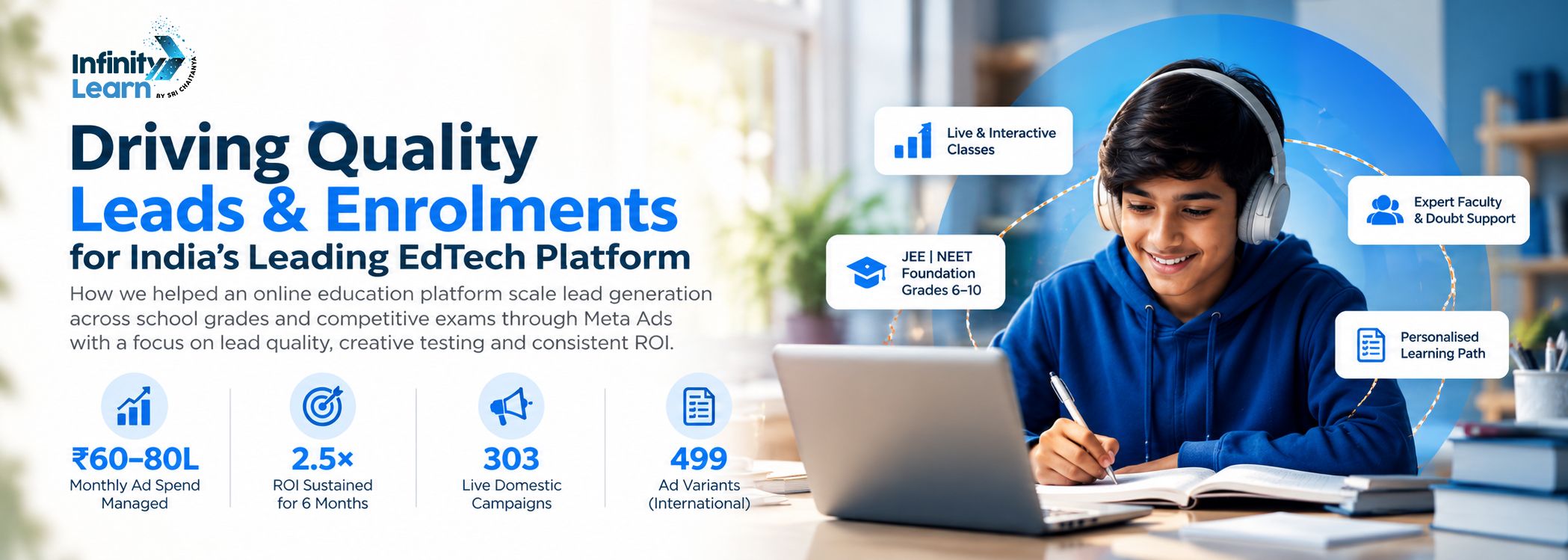 Infinity Learn Case Study